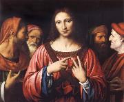 LUINI, Bernardino Christ among the Doctors Sweden oil painting artist